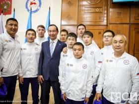 Международные спортивные игры «Дети Азии»: глава Якутии встретился со сборной республики