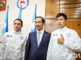 Международные спортивные игры «Дети Азии»: глава Якутии встретился со сборной республики