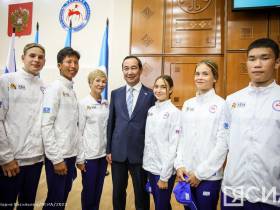 Международные спортивные игры «Дети Азии»: глава Якутии встретился со сборной республики
