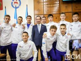 Международные спортивные игры «Дети Азии»: глава Якутии встретился со сборной республики