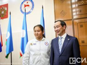 Международные спортивные игры «Дети Азии»: глава Якутии встретился со сборной республики