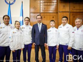 Международные спортивные игры «Дети Азии»: глава Якутии встретился со сборной республики