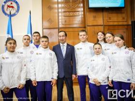 Международные спортивные игры «Дети Азии»: глава Якутии встретился со сборной республики