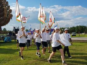 Открытие молодёжного фестиваля Табыс состоялось в городе Вилюйске в Якутии