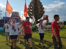 Открытие молодёжного фестиваля Табыс состоялось в городе Вилюйске в Якутии