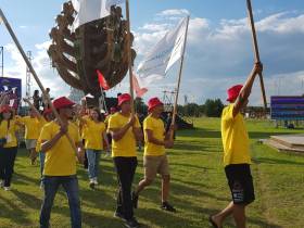 Открытие молодёжного фестиваля Табыс состоялось в городе Вилюйске в Якутии