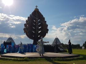 Открытие молодёжного фестиваля Табыс состоялось в городе Вилюйске в Якутии