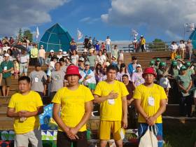 Открытие молодёжного фестиваля Табыс состоялось в городе Вилюйске в Якутии