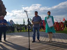 Открытие молодёжного фестиваля Табыс состоялось в городе Вилюйске в Якутии