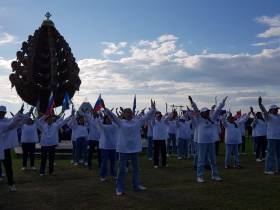 Открытие молодёжного фестиваля Табыс состоялось в городе Вилюйске в Якутии