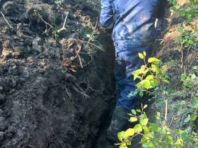 Бойцы студотряда провели работы по отведению воды с затопленных территорий в Верхоянском улусе