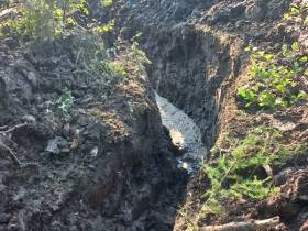 Бойцы студотряда провели работы по отведению воды с затопленных территорий в Верхоянском улусе