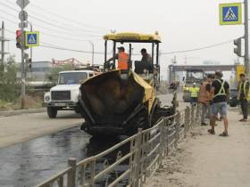 Депутаты Гордумы проверили ход строительства и ремонта дорог в Якутске