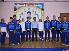 «Дети Азии». Якутской сборной по вольной борьбе вручили новую экипировку