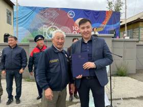 В Верхоянском районе наградили участников ликвидации паводка