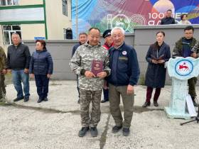 В Верхоянском районе наградили участников ликвидации паводка