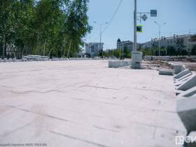 Первый этап реконструкции проспекта Ленина завершается в Якутске