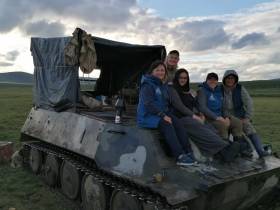 Православный арктический десант посетил якутских оленеводов