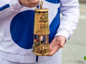 Огонь игр «Дети Азии» прибыл во Владивосток