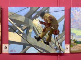 Якутская художница Мира Аргунова представила работы на международном арт-симпозиуме в Татарстане