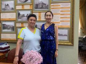 Якутская художница Мира Аргунова представила работы на международном арт-симпозиуме в Татарстане