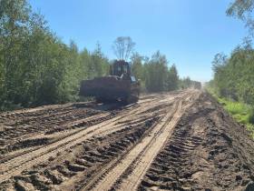 В Таттинском районе Якутии продолжается ремонт трех участков дорог