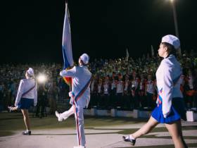 Открытие спортивной деревни VII Международных спортивных игр "Дети Азии" состоялось во Владивостоке