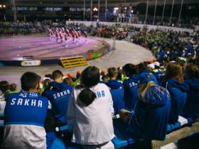 Открытие спортивной деревни VII Международных спортивных игр "Дети Азии" состоялось во Владивостоке