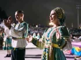 Открытие спортивной деревни VII Международных спортивных игр "Дети Азии" состоялось во Владивостоке