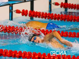 Фото. Первый день соревнований по плаванию на VII Международных играх "Дети Азии"