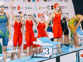 Фото. Первый день соревнований по плаванию на VII Международных играх "Дети Азии"