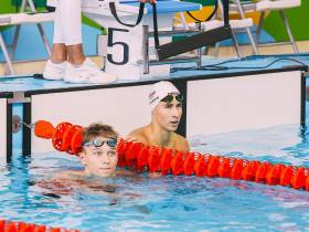 Фото. Первый день соревнований по плаванию на VII Международных играх "Дети Азии"