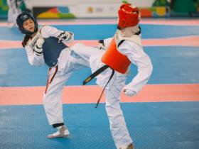 "Дети Азии - 2022". Завершился первый соревновательный день по тхэквондо