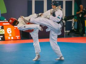 "Дети Азии - 2022". Завершился первый соревновательный день по тхэквондо