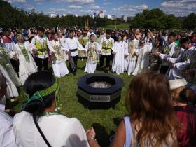 Более 25 тысяч человек посетили якутский праздник Ысыах в Москве