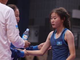 Медалистки Игр «Дети Азии» по борьбе поделились впечатлениями о соревнованиях