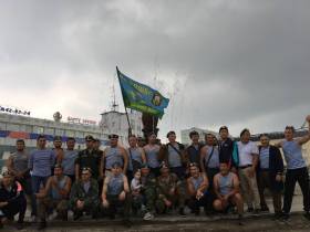 День ВДВ отметили в Якутске на площади Орджоникидзе