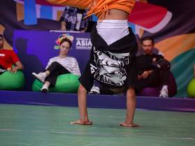 Соревнования по танцевальному спорту завершились на Играх "Дети Азии" во Владивостоке