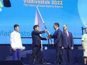 Якутск принял флаг Международных спортивных игр "Дети Азии"