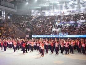 Якутск принял флаг Международных спортивных игр "Дети Азии"