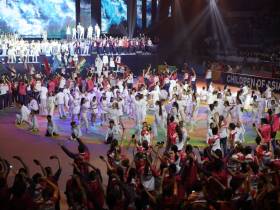 Якутск принял флаг Международных спортивных игр "Дети Азии"