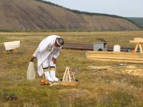 В Томторе благословили начало строительства объектов Ысыаха  Олонхо