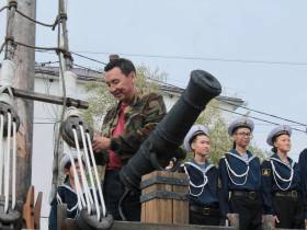 В Якутске прошла торжественная презентация исторического судна XVIII века