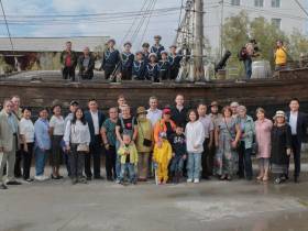 В Якутске прошла торжественная презентация исторического судна XVIII века