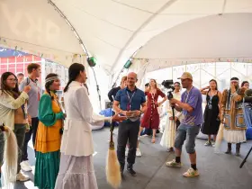 Сергей Кириенко посетил павильон Якутии на фестивале «Таврида.Арт» 