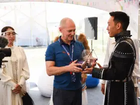 Сергей Кириенко посетил павильон Якутии на фестивале «Таврида.Арт» 
