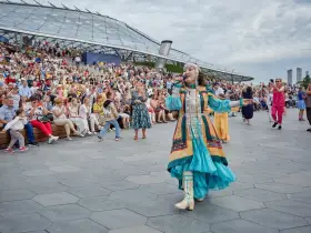 Более тысячи человек станцевали осуохай в честь 100-летия ЯАССР в Москве