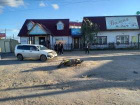 В Якутии в ДТП пострадал 16-летний мотоциклист