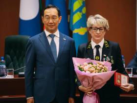 Работникам угледобывающей отрасли Якутии вручили госнаграды