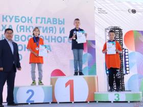Победителей и призеров кубка главы по игре го наградили в Якутии